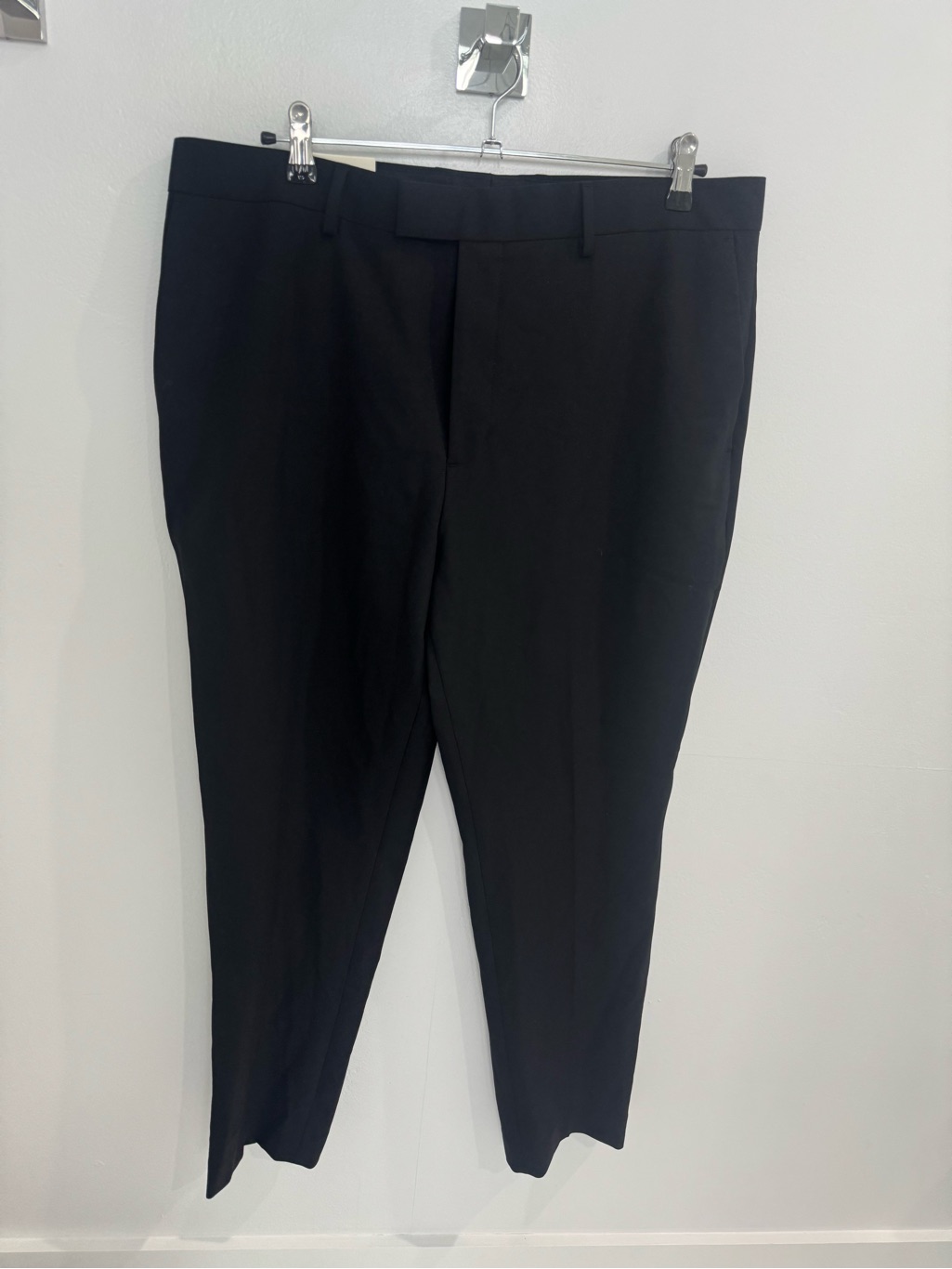 Banana Republic Men's Black Dress Pants - Classic Tailored Trousers